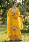 KB 3304 Chinon With Embroidery Work Punjabi Dress Material Wholesalers In Delhi